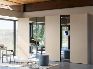 OFFSET - Wardrobe with sliding doors by Novamobili - view 2