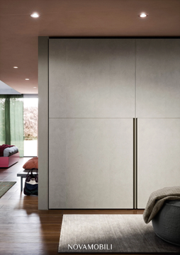 PICTURE - Wardrobe with coplanar doors by Novamobili - view 3