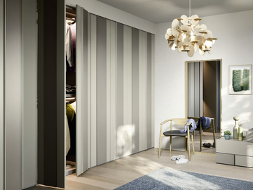 PLISSÉ - Wardrobe with hinged doors by Novamobili - view 2