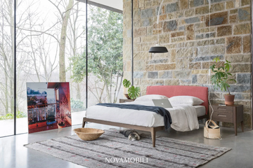 SIRI - Double bed by Novamobili - view 3