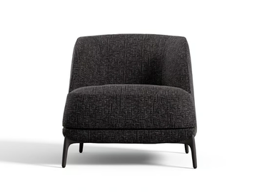 VELVET - Upholstered armchair by Novamobili - view 3