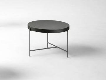 GLOBE - Low round wooden coffee table by Novamobili - view 2