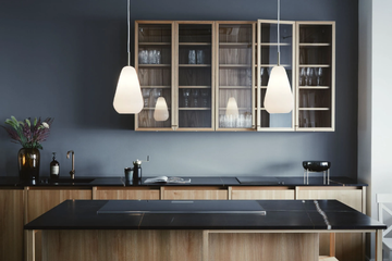 ANOLI 1 MEDIUM OPAL - Blown glass pendant lamp by Nuura - view 3