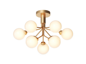 APIALES 9 OPAL - Blown glass ceiling lamp by Nuura - view 2