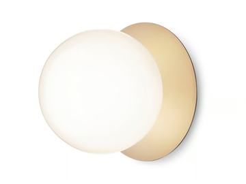LIILA 1 LARGE OPAL - Blown glass wall lamp / ceiling lamp by Nuura - view 3