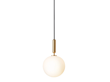 MIIRA 1 BRASS OPAL - LED opal glass pendant lamp by Nuura - view 2