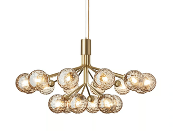 APIALES 18 OPTIC - Blown glass pendant lamp by Nuura - view 3