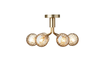 APIALES 6 OPTIC - LED blown glass ceiling lamp by Nuura - view 3