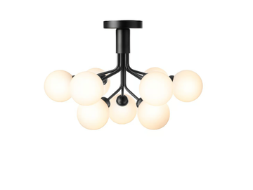 APIALES 9 OPAL - Blown glass ceiling lamp by Nuura - view 3