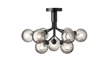 APIALES 9 OPTIC - LED blown glass ceiling lamp by Nuura - view 3