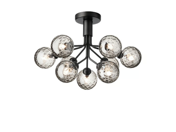 APIALES 9 OPTIC - LED blown glass ceiling lamp by Nuura - view 2