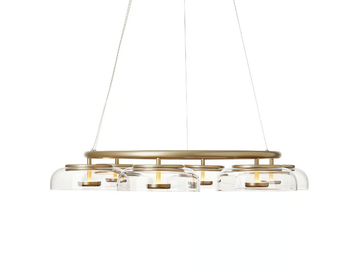 BLOSSI 6 - LED blown glass pendant lamp by Nuura - view 3