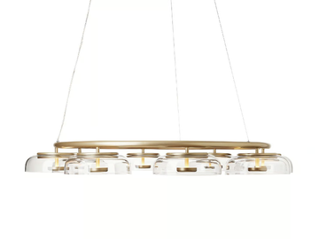 BLOSSI 8 - LED blown glass pendant lamp by Nuura - view 3