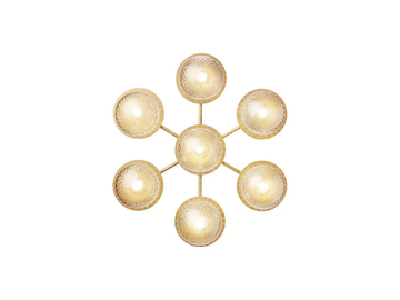 LIILA STAR OPTIC - Painted metal and glass wall lamp / ceiling lamp by Nuura - view 2