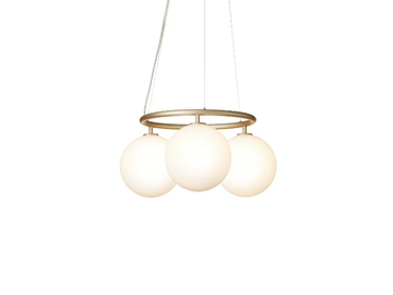MIIRA 3 CIRCULAR - LED glass chandelier by Nuura - view 3
