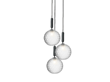 MIIRA 3 OPTIC - Blown glass pendant lamp by Nuura - view 3