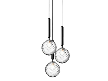 MIIRA 3 OPTIC - Blown glass pendant lamp by Nuura - view 2