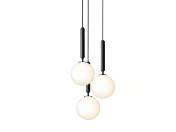 MIIRA 3 - LED glass chandelier by Nuura - view 2