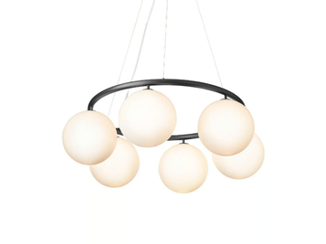 MIIRA 6 CIRCULAR OPAL - LED opal glass pendant lamp by Nuura - view 3