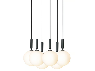 MIIRA 6 OPAL - Blown glass pendant lamp by Nuura - view 2