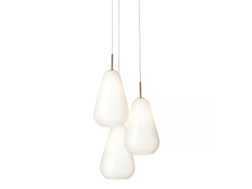 ANOLI 3 OPAL - Blown glass pendant lamp by Nuura - view 2