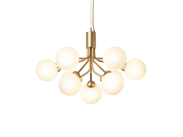 APIALES 9 OPAL - Glass pendant lamp by Nuura - view 2