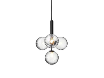 MIIRA 4 OPTIC - Blown glass pendant lamp by Nuura - view 2