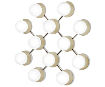 LIILA 12 OPAL - Blown glass wall lamp / ceiling lamp by Nuura - view 3