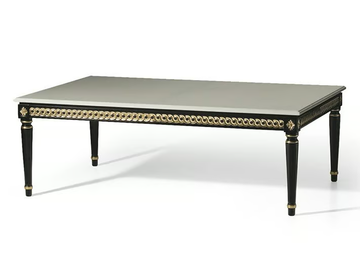 MG3145 - Rectangular marble coffee table by OAK - view 2