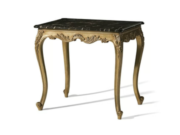 MG3156 - Lacquered rectangular marble coffee table by OAK - view 2