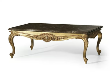MG3275 - Rectangular marble coffee table by OAK - view 2