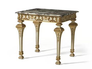 MG4078 - Rectangular marble coffee table by OAK - view 2