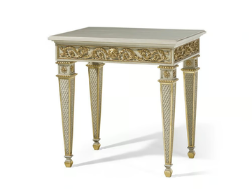 MG4108 - Lacquered rectangular marble coffee table by OAK - view 2