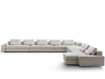 CONCERTO GN8040 - Sectional fabric sofa by OAK - view 2
