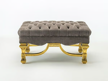 MG3170/1 - Tufted fabric pouf by OAK - view 3