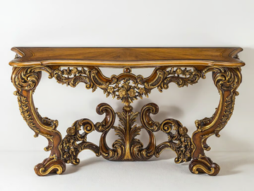 MG5280/1/PL - Solid wood console table by OAK - view 3