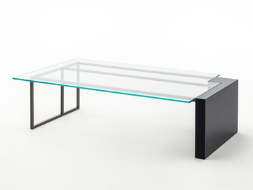 BRERA SC5046/PV - Low wood and glass coffee table by OAK - view 2