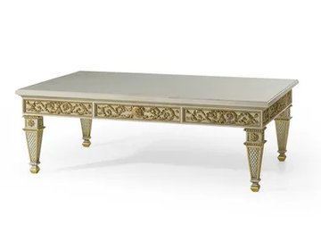 MG4117 - Rectangular marble coffee table by OAK - view 2