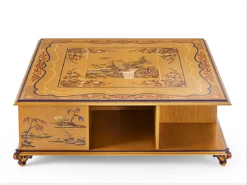 MG4547/LUC - Square wooden coffee table by OAK - view 2