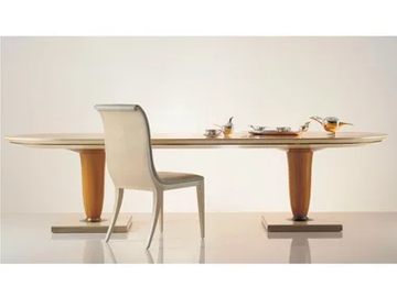SC1029 - Oval wooden table by OAK - view 2