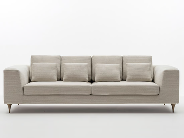 MONTALE SC5084 - 4 seater fabric sofa by OAK - view 2