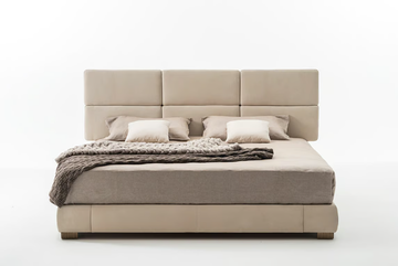 MOSCOVA SC5093 - Fabric double bed with upholstered headboard by OAK - view 3