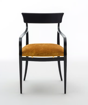 NUOVA SC5029 - Upholstered ash chair with armrests by OAK - view 3