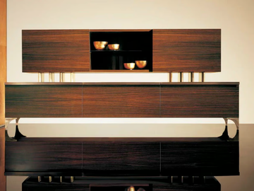 SC1001 - Wooden low cabinet by OAK - view 2