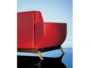 SC1010/3P - 3 seater leather sofa by OAK - view 3