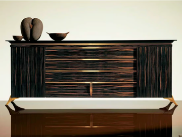 SC1015 - Wooden sideboard with doors by OAK - view 2
