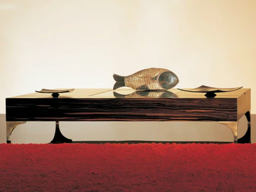 SC1035 - Low wooden coffee table by OAK - view 2