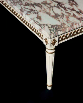 MG3145 - Rectangular marble coffee table by OAK - view 3