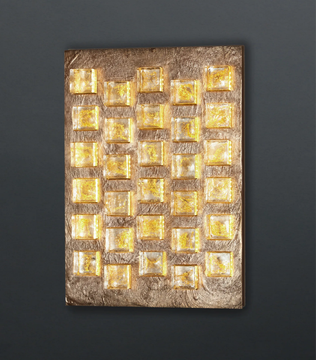 DAMA - LED bronze wall light by OFFICINACIANI - view 3