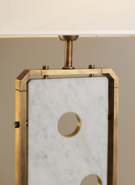 DOMINO - Marble table lamp by OFFICINACIANI - view 3